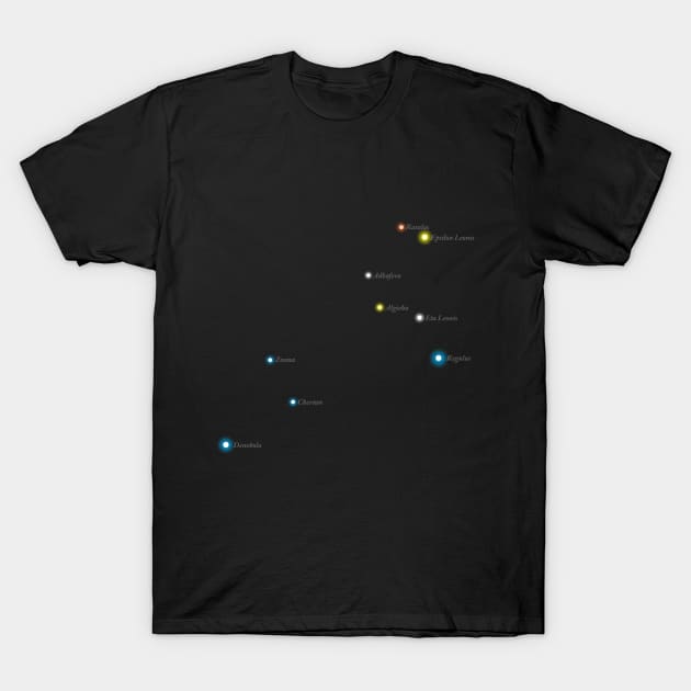 Constellation Leo T-Shirt by GloopTrekker